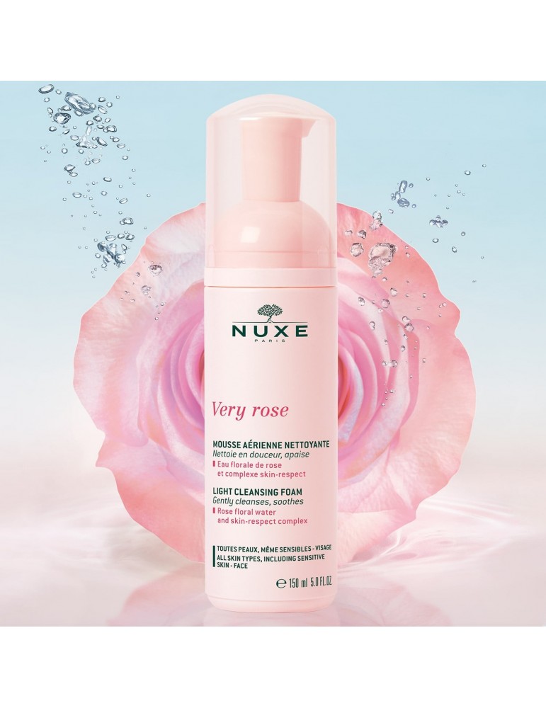 Nuxe Very rose espuma limpiadora...