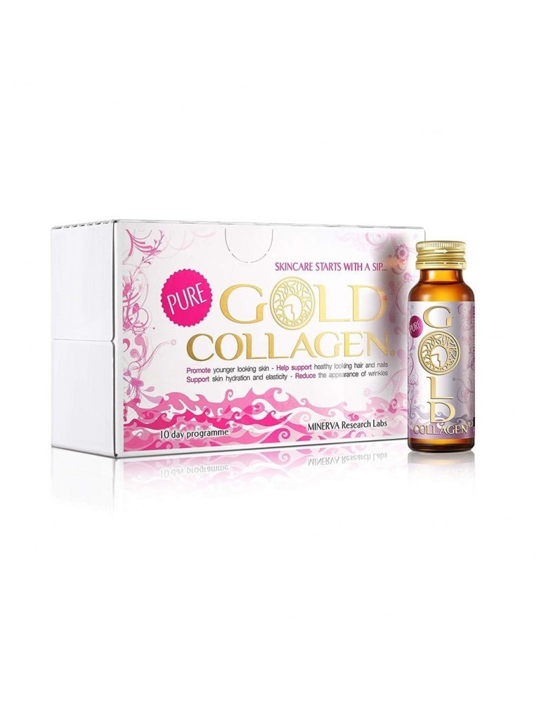 Pure Gold collagen 50ml 10 frascos