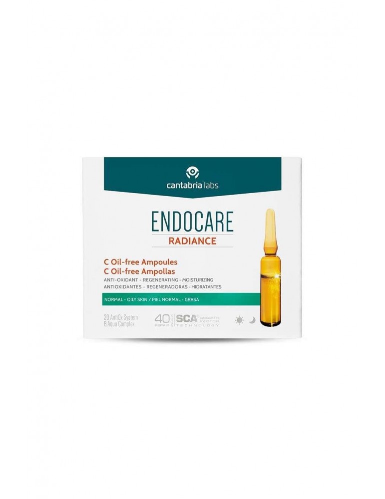 Endocare Radiance C oil-free ampollas...