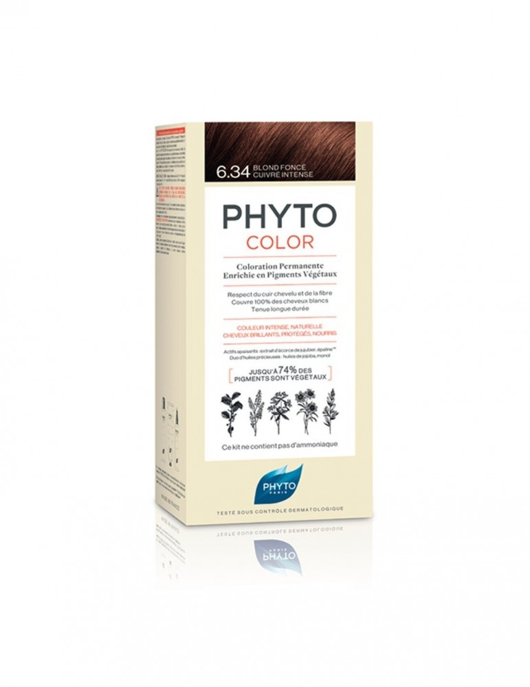 Phytocolor 6.34 rubio oscuro