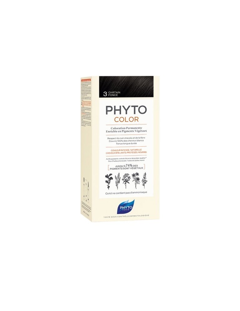 Phytocolor 3 castaño oscuro