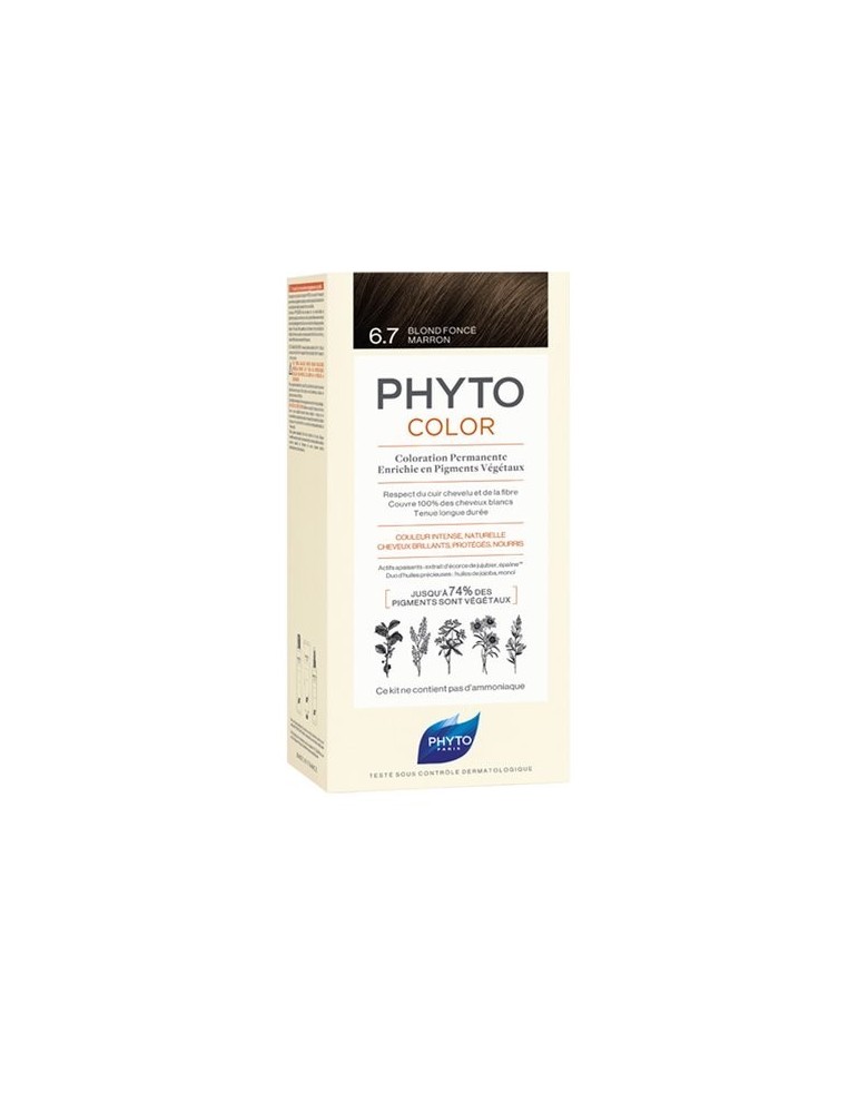Phytocolor 6 rubio oscuro chocolate
