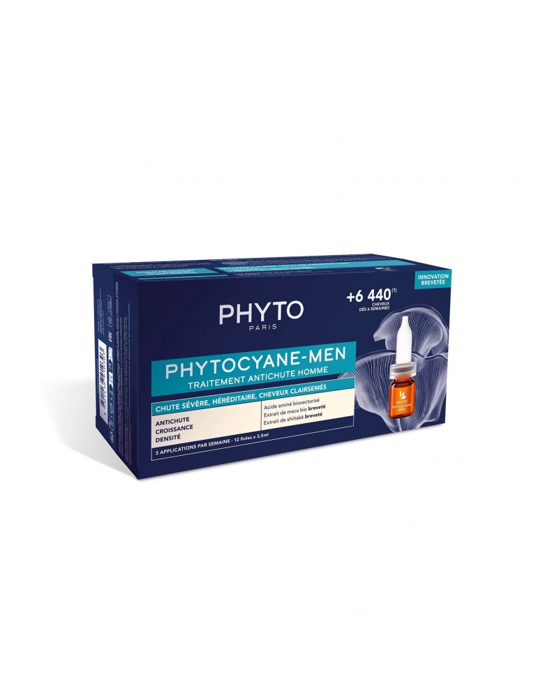 Phytocyane Men 12 ampollas